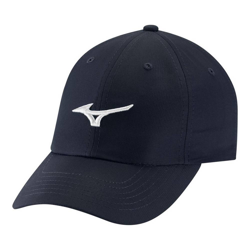 Mizuno Tour Adjustable Lätta Golf Hatt Herr Marinblå Vita | 721305HQU