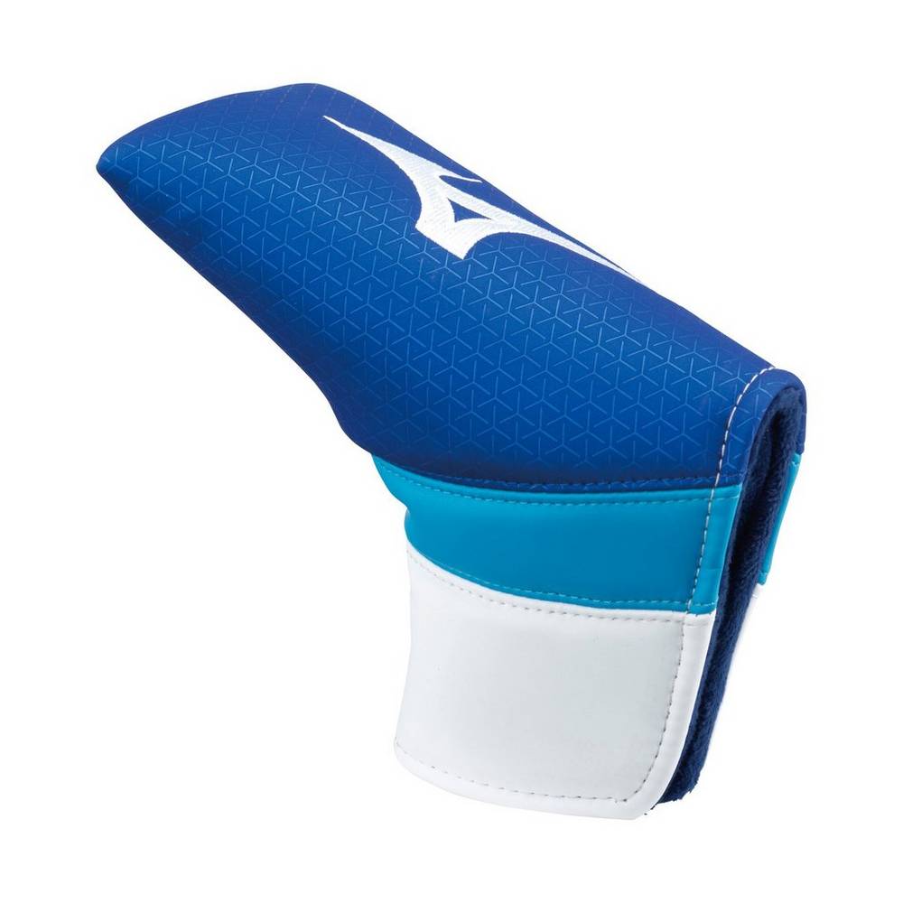 Mizuno Tour Putter Head Cover Dam Blå Vita | 087439BSG