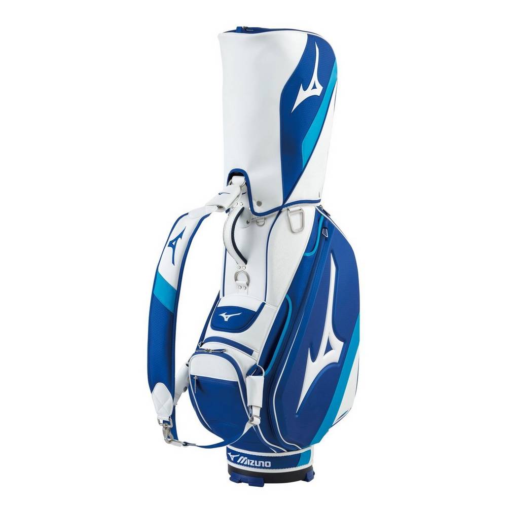 Mizuno Tour Staff Väska Dam Blå Vita | 916840NOM