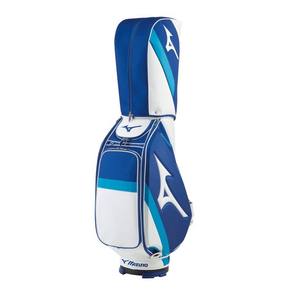 Mizuno Tour Staff Väska Dam Blå Vita | 916840NOM