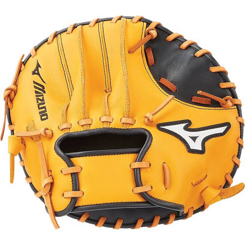 Mizuno Tränings Paddle Baseball Handskar Dam Svarta | 702689QSV