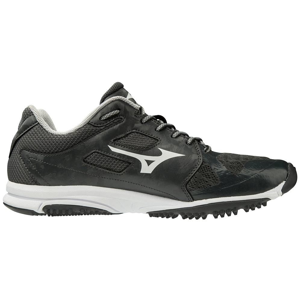 Mizuno Utility Baseball Skor Herr Grå Vita | 278640TRQ