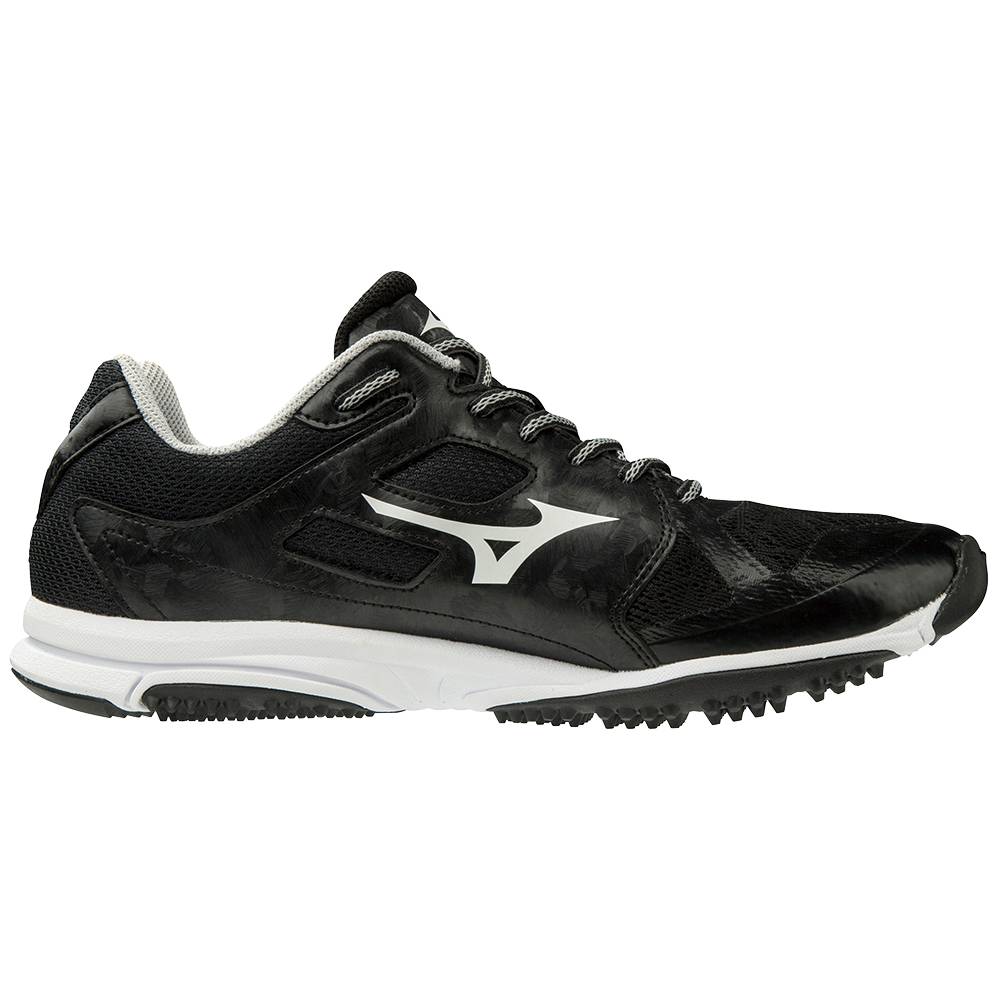 Mizuno Utility Baseball Skor Herr Svarta Vita | 165049MLS