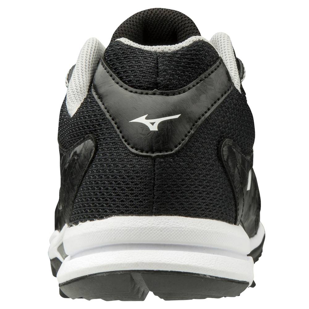 Mizuno Utility Baseball Skor Herr Svarta Vita | 165049MLS