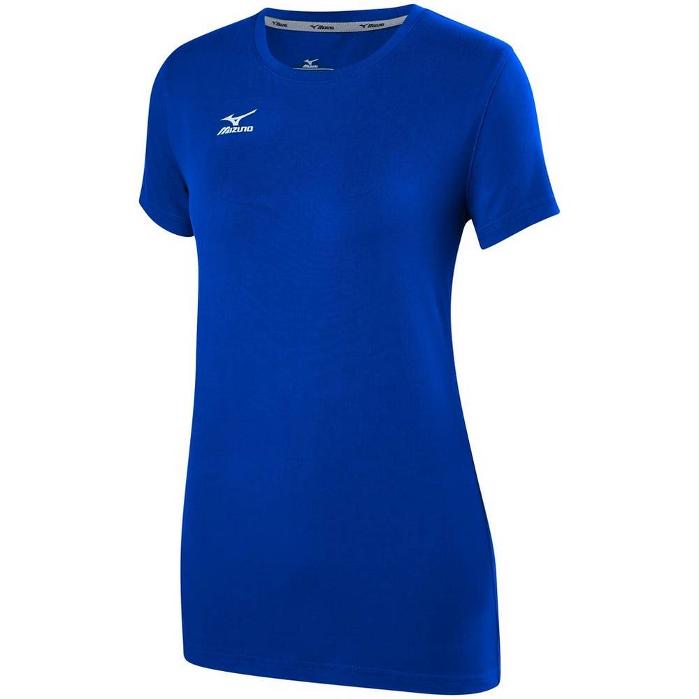 Mizuno Volleyball Attack 2.0 T shirts Dam Kungsblått | 283469ZGR