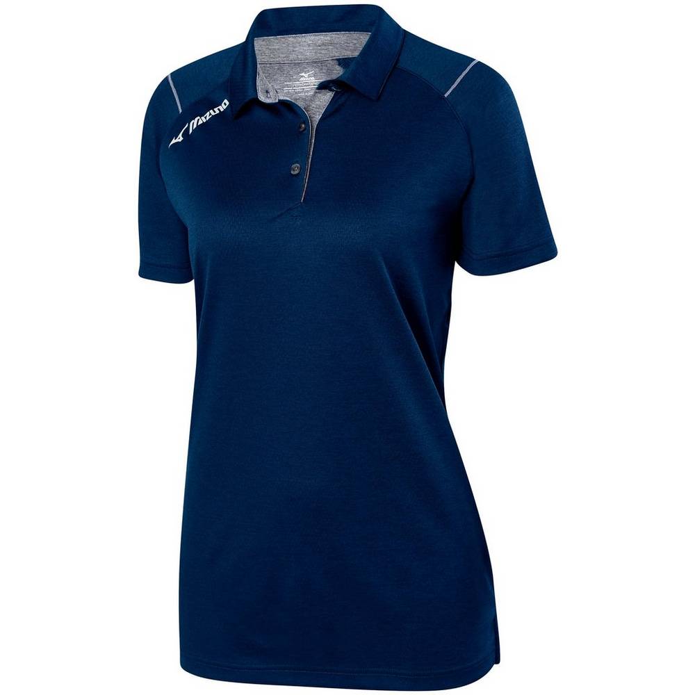 Mizuno Volleyball Polo Dam Marinblå | 756814CRB