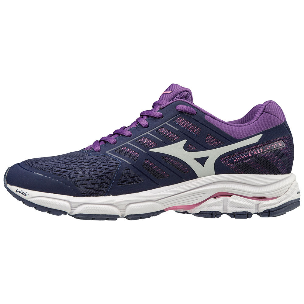 Mizuno WAVE EQUATE 3 Löparskor Dam Marinblå Lila | 304561QSV