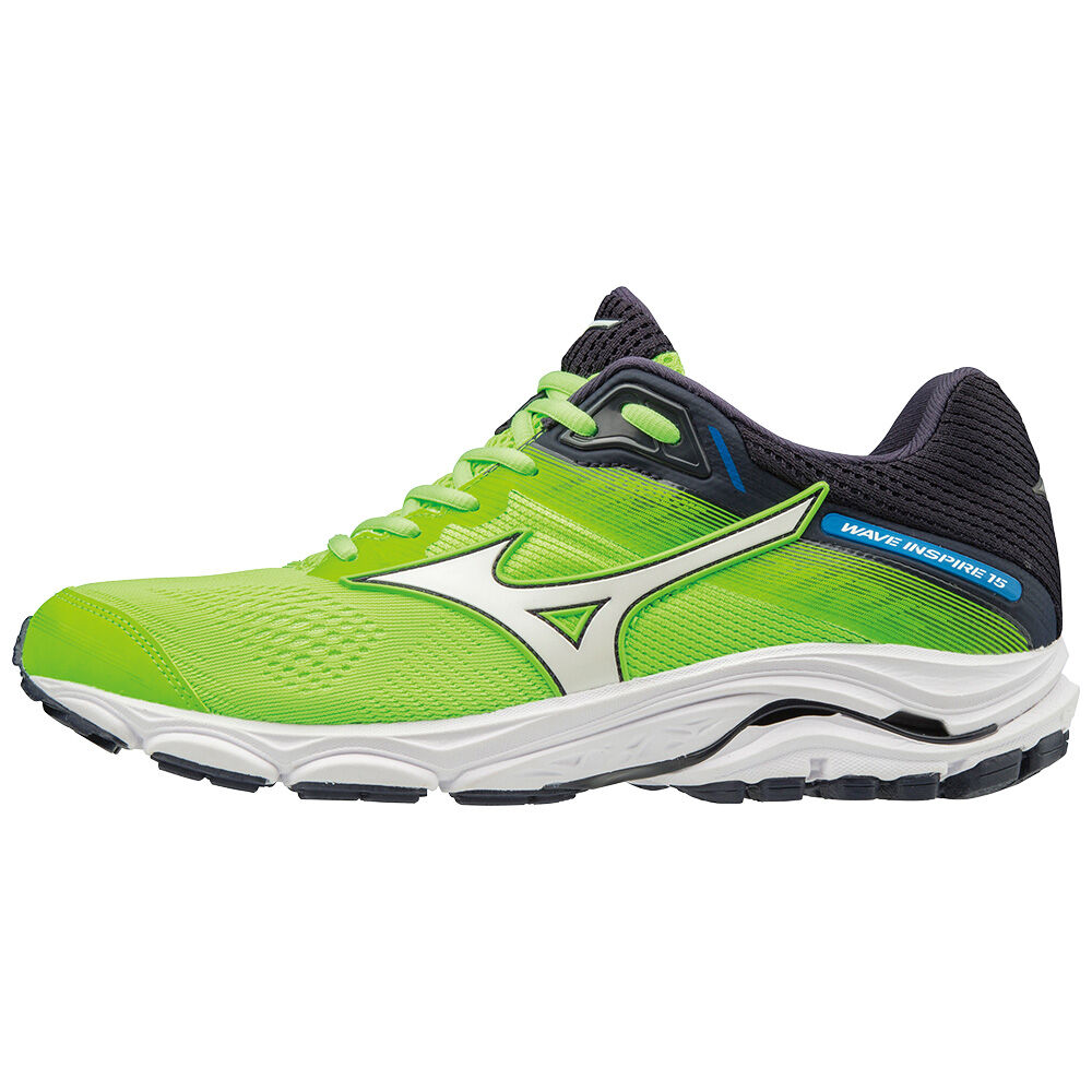 Mizuno WAVE INSPIRE 15 Löparskor Herr Gröna Mörkgrå | 415763IKY