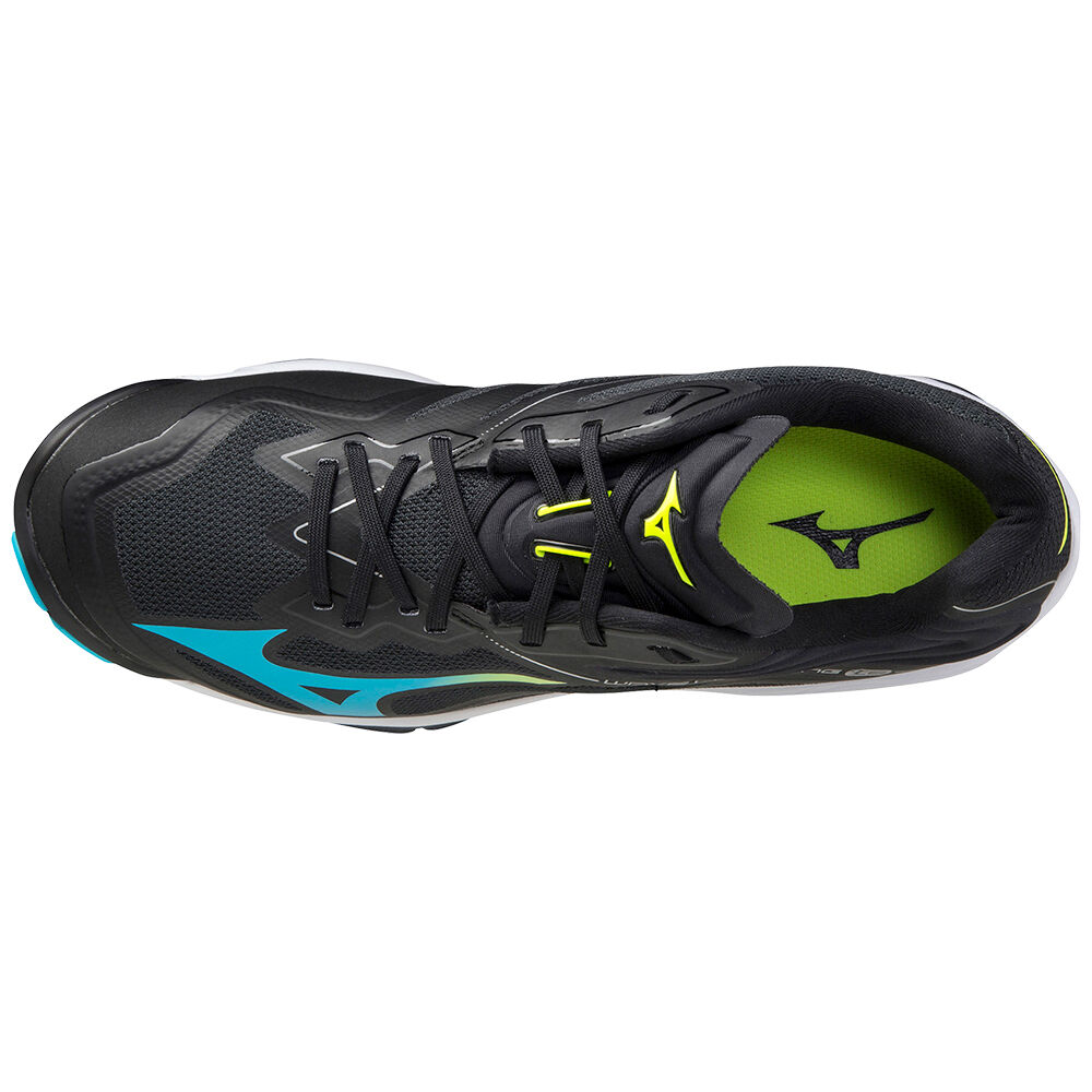 Mizuno WAVE LIGHTNING Z5 Volleybollskor Herr Svarta Blå Turkos Gula | 921608DOH