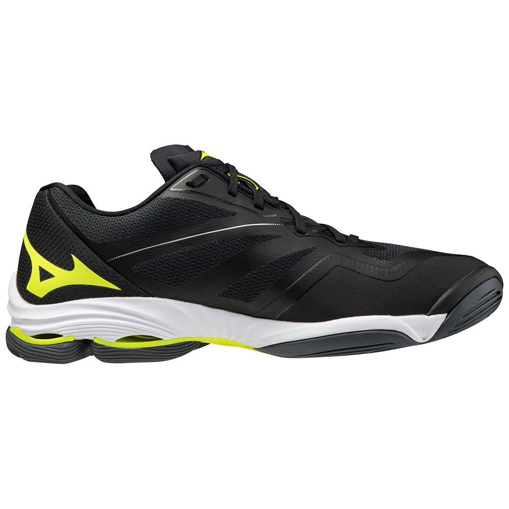 Mizuno WAVE LIGHTNING Z5 Volleybollskor Herr Svarta Blå Turkos Gula | 921608DOH