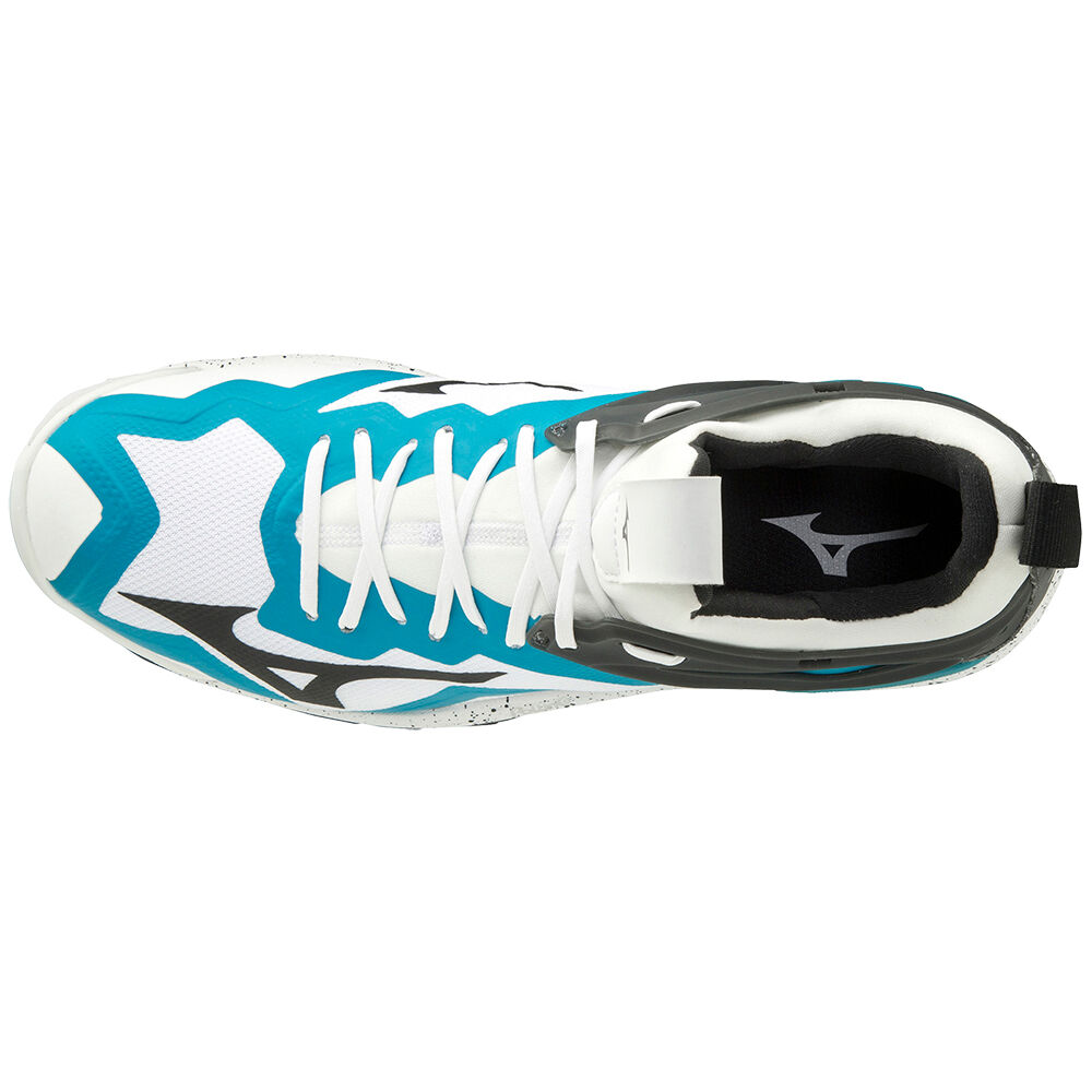 Mizuno WAVE MIRAGE 3 Handbollsskor Herr Vita Svarta Blå | 481927QPC