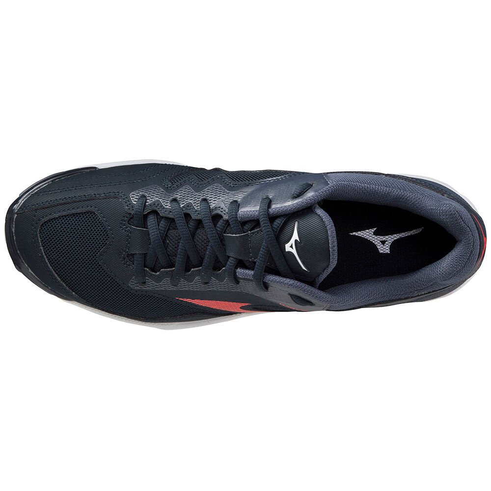 Mizuno WAVE PHANTOM 2 Handbollsskor Dam Marinblå Röda Svarta | 069152VQP