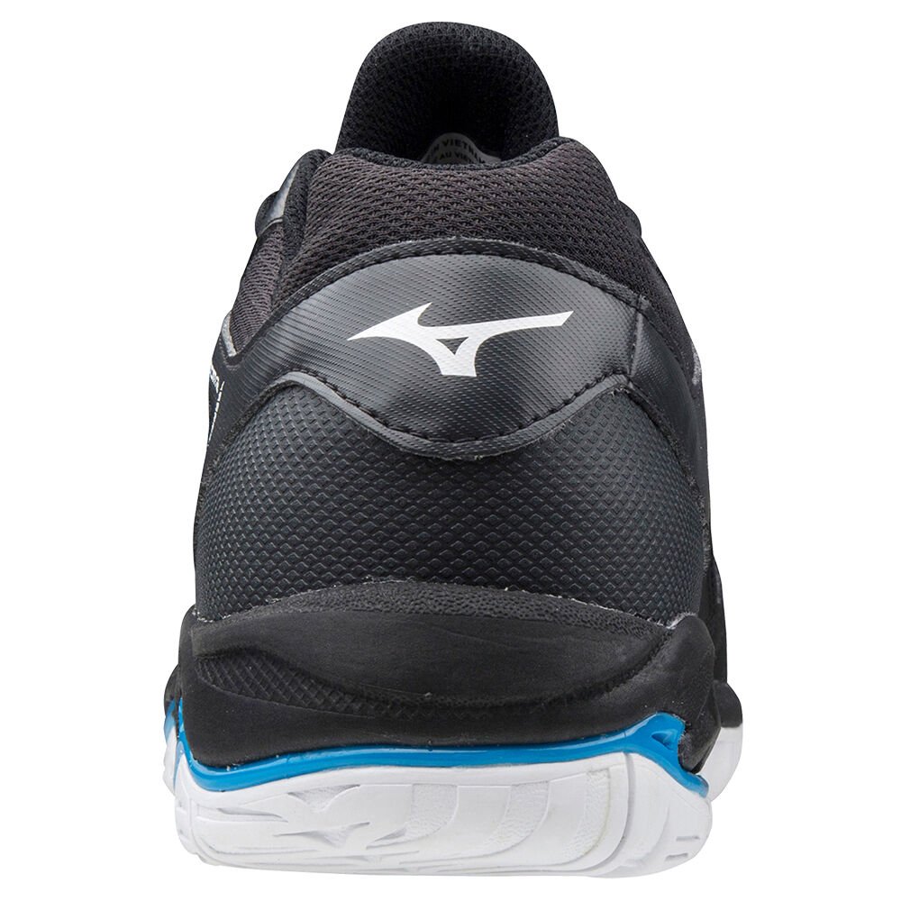 Mizuno WAVE PHANTOM 2 Handbollsskor Dam Svarta Vita Blå | 476183YPS