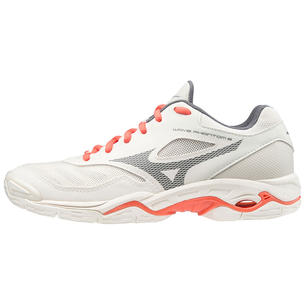 Mizuno WAVE PHANTOM 2 Handbollsskor Dam Vita | 529174MBQ