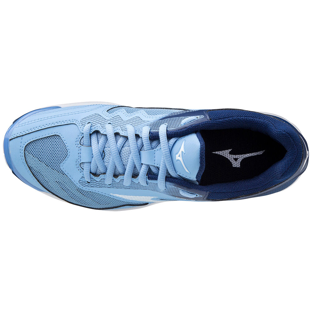 Mizuno WAVE PHANTOM 2 Handbollsskor Dam Blå Vita | 563842JZK