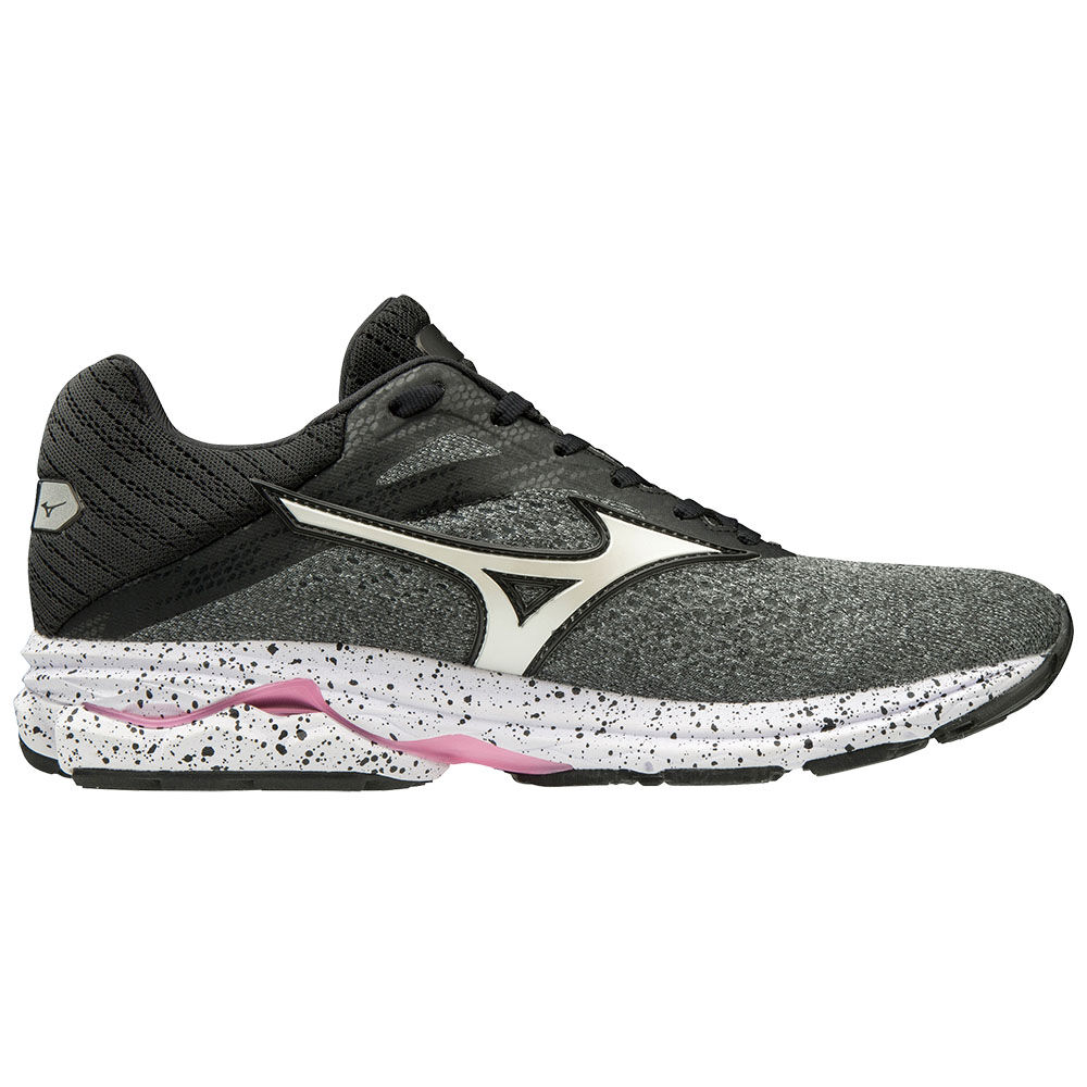 Mizuno WAVE RIDER 23 Löparskor Dam Grå Vita Svarta | 587916ITC