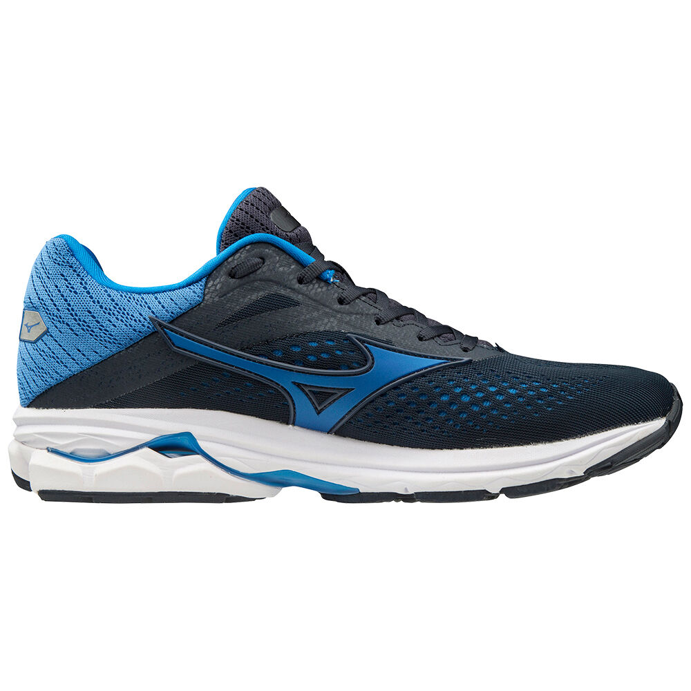 Mizuno WAVE RIDER 23 Löparskor Herr Marinblå Vita | 418276JQB