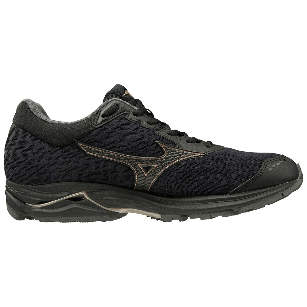 Mizuno WAVE RIDER GTX Trail löparskor Dam Svarta | 346729KVX