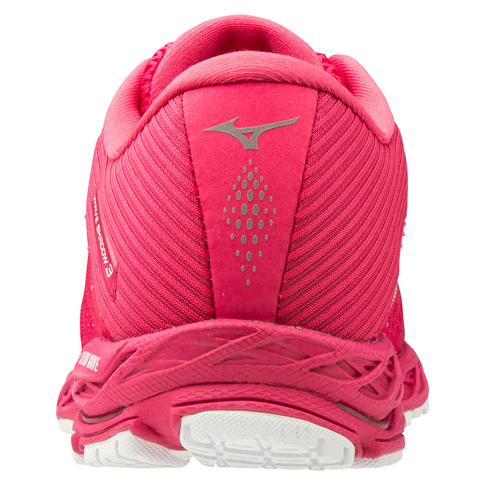 Mizuno WAVE SHADOW 3 Löparskor Dam Rosa Röda Vita | 598064WDZ