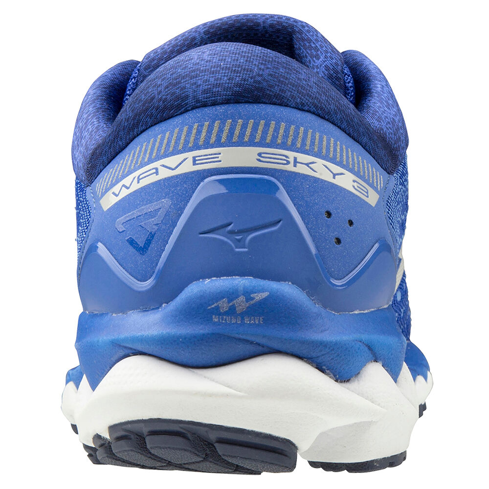 Mizuno WAVE SKY 3 Löparskor Dam Blå | 857269ZRF