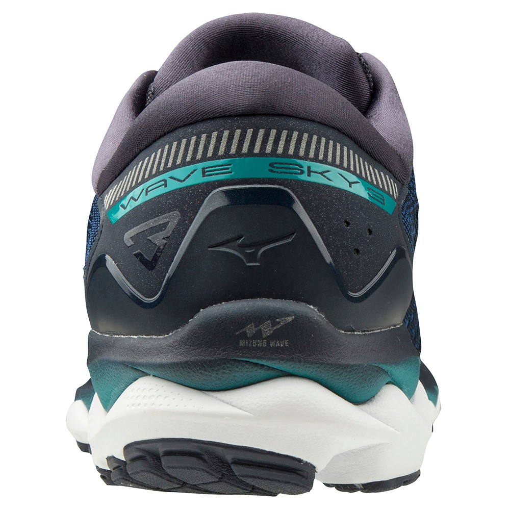 Mizuno WAVE SKY 3 Löparskor Herr Marinblå Blå | 927516MEF