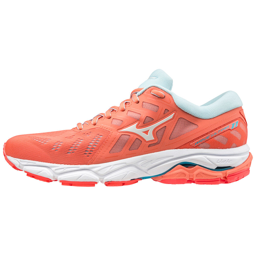 Mizuno WAVE ULTIMA 11 Löparskor Dam Korall Vita | 408931ELY