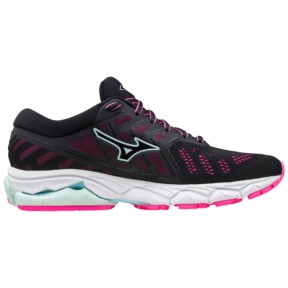 Mizuno WAVE ULTIMA 11 Löparskor Dam Svarta Ljusturkos Rosa | 458012BUL