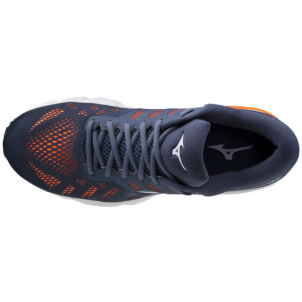 Mizuno WAVE ULTIMA 11 Löparskor Herr Indigo Orange | 461802AWU