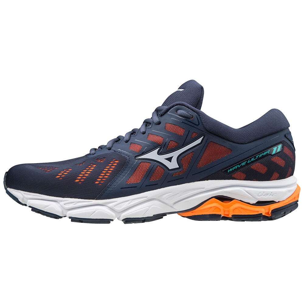 Mizuno WAVE ULTIMA 11 Löparskor Herr Indigo Orange | 461802AWU