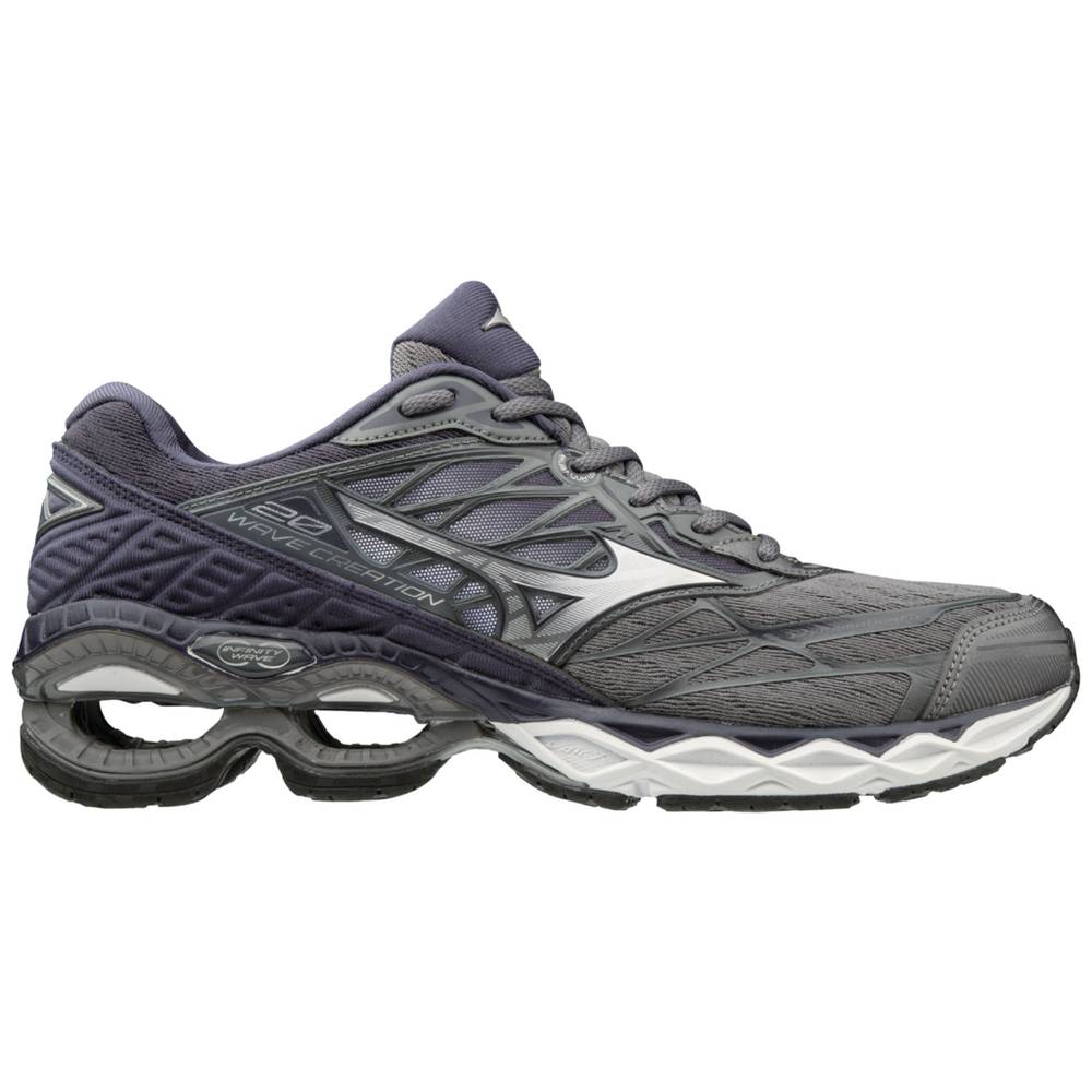 Mizuno Wave Creation 20 Löparskor Herr Grå Silver | 541926QEC