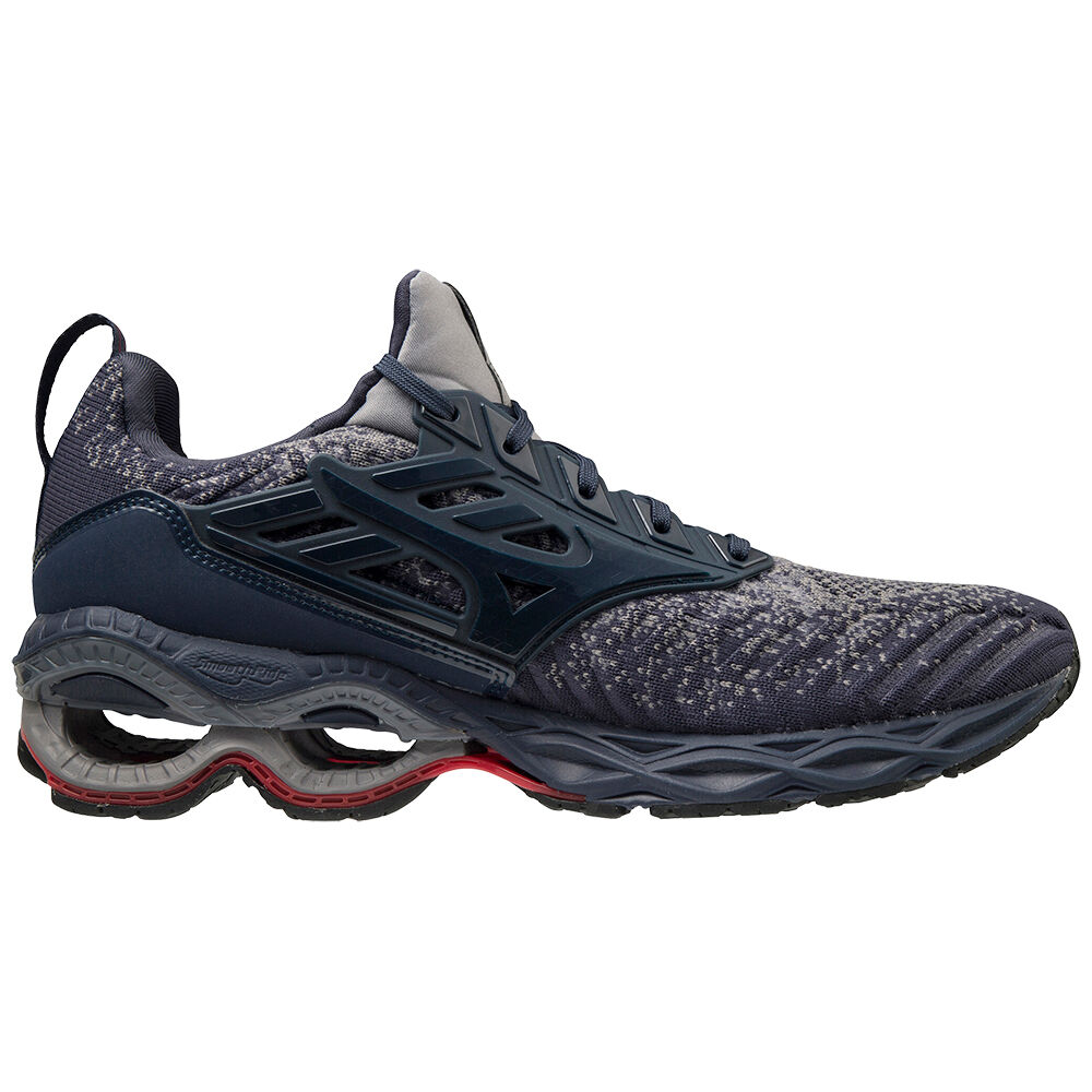 Mizuno Wave Creation Waveknit 2 Löparskor Herr Indigo Indigo | 835719HAS