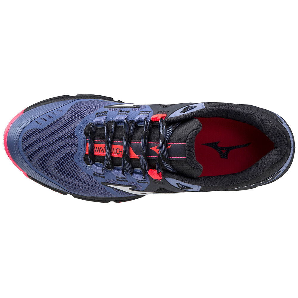 Mizuno Wave Daichi 5 Trail löparskor Dam Blå Svarta | 301247TPU