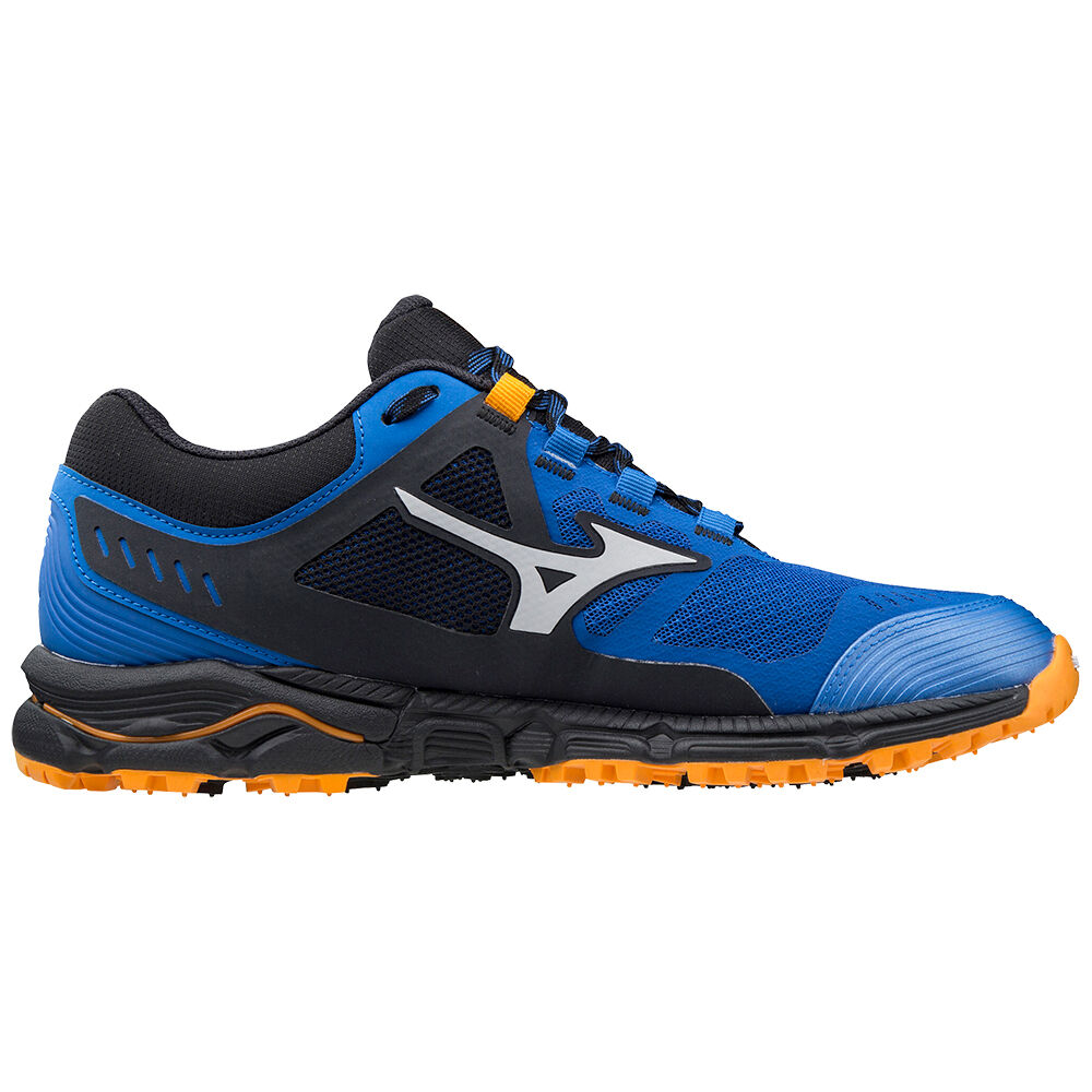 Mizuno Wave Daichi 5 Trail löparskor Herr Blå Orange | 580719LRF