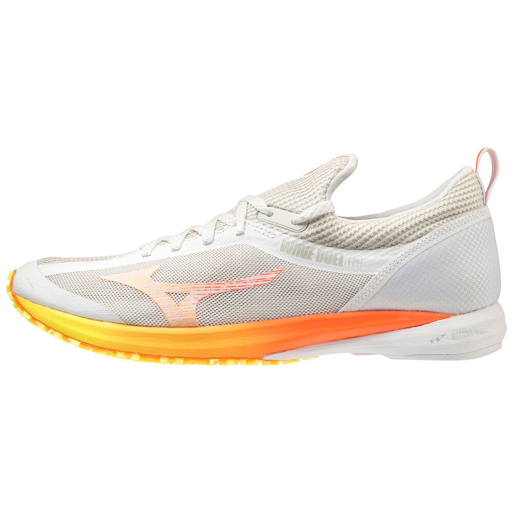 Mizuno Wave Duel 2 Löparskor Herr Vita Orange | 263517NVP