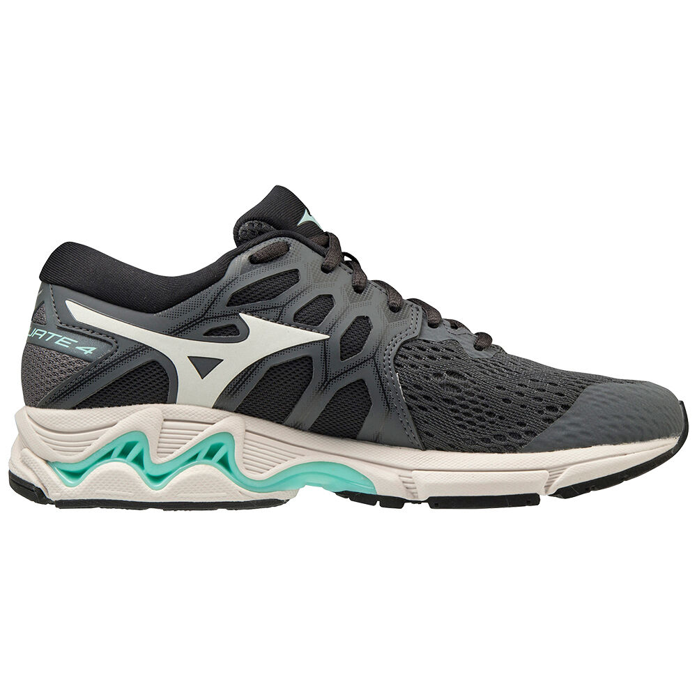 Mizuno Wave Equate 4 Löparskor Dam Grå Vita | 749035HVO