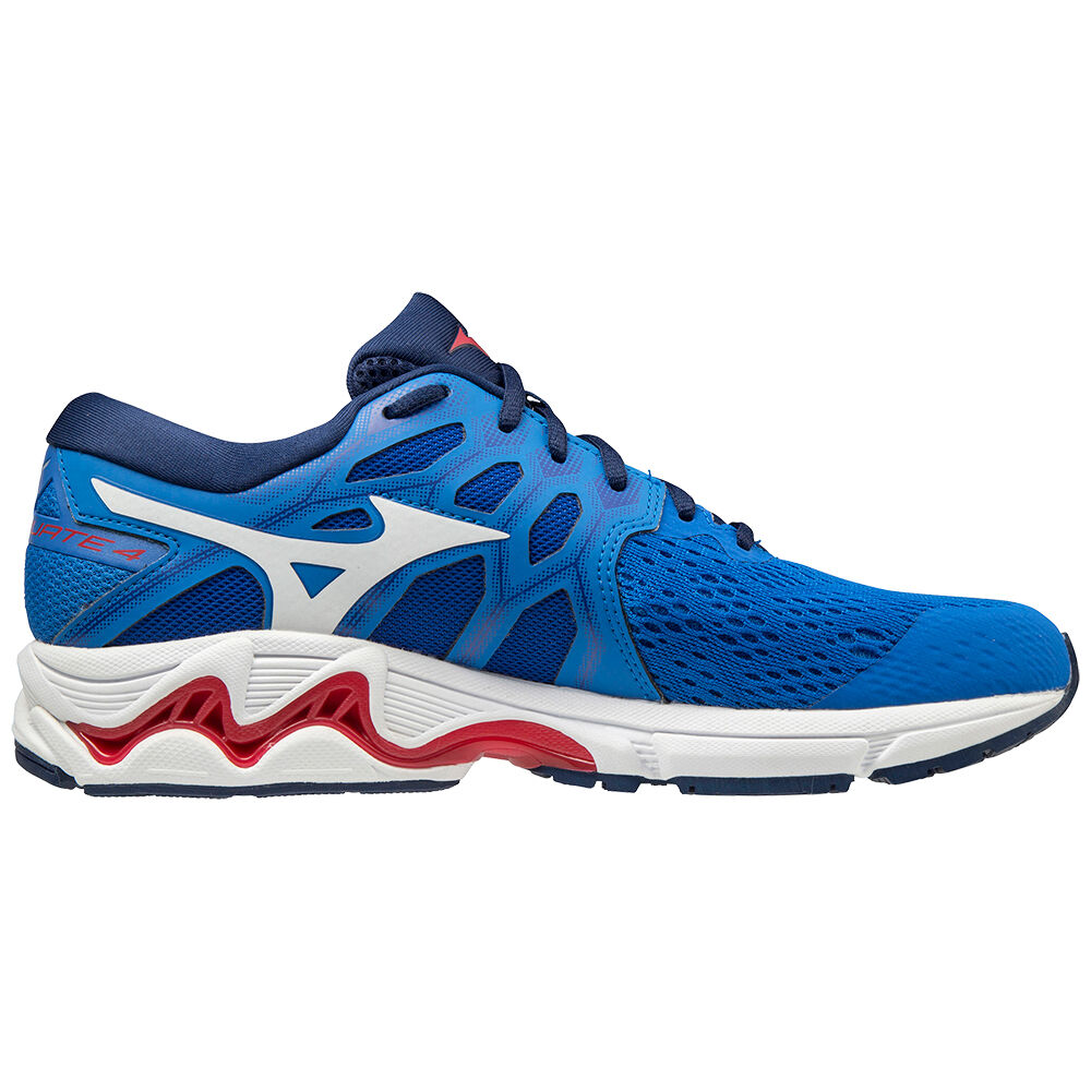 Mizuno Wave Equate 4 Löparskor Herr Blå Vita | 802197KVL