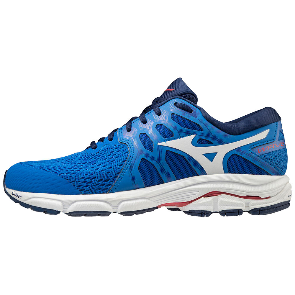 Mizuno Wave Equate 4 Löparskor Herr Blå Vita | 802197KVL