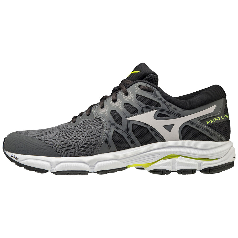 Mizuno Wave Equate 4 Löparskor Herr Grå Gula | 453618KJG