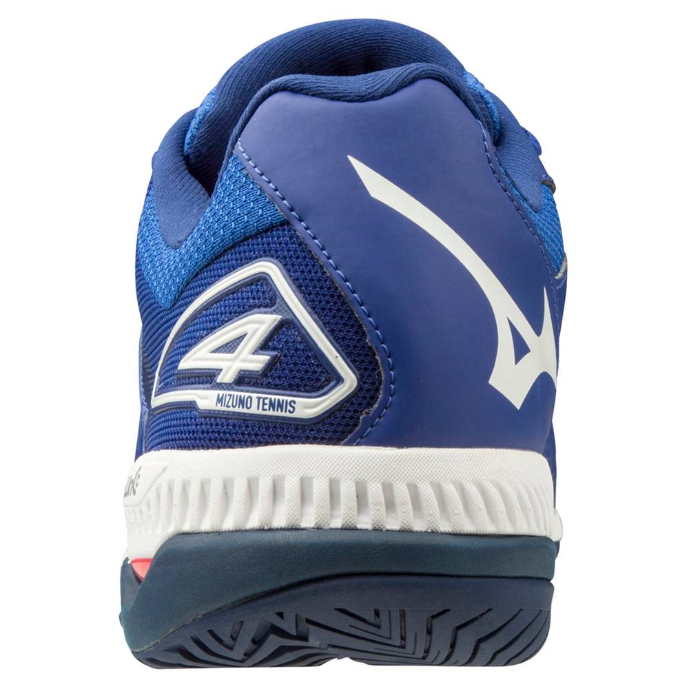 Mizuno Wave Exceed Tour 4 Ac Tennisskor Herr Blå Vita | 736402QWO