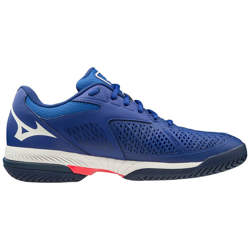 Mizuno Wave Exceed Tour 4 Ac Tennisskor Herr Blå Vita | 736402QWO