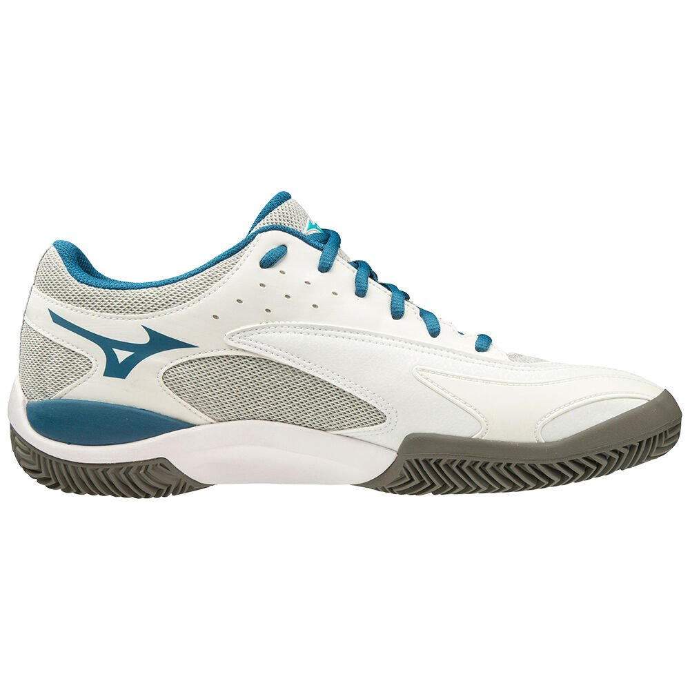 Mizuno Wave Flash Cc Tennisskor Dam Vita Blå | 826537TNH