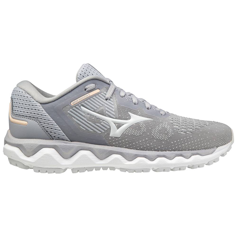 Mizuno Wave Horizon 5 Löparskor Dam Silver Blå | 365807CJO