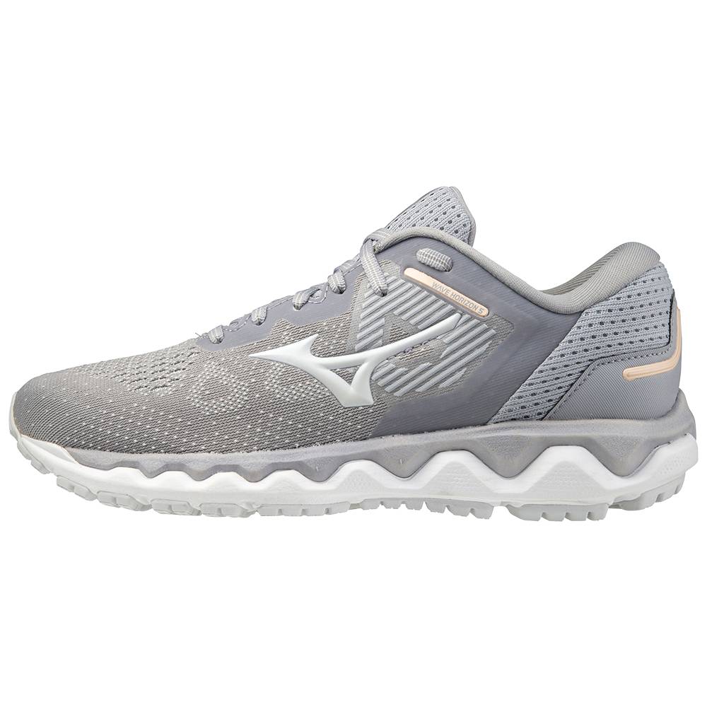 Mizuno Wave Horizon 5 Löparskor Dam Silver Blå | 365807CJO