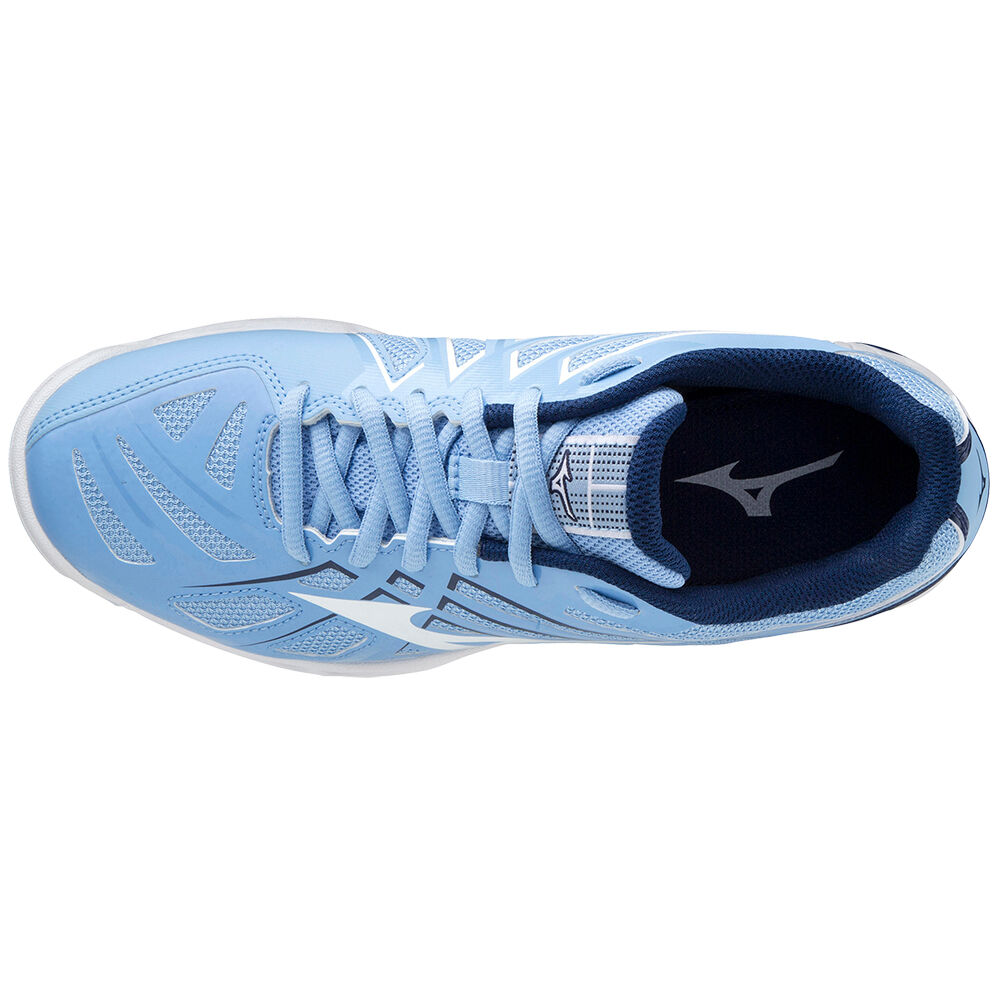 Mizuno Wave Hurricane 3 Volleybollskor Dam Blå Vita | 240567HPM