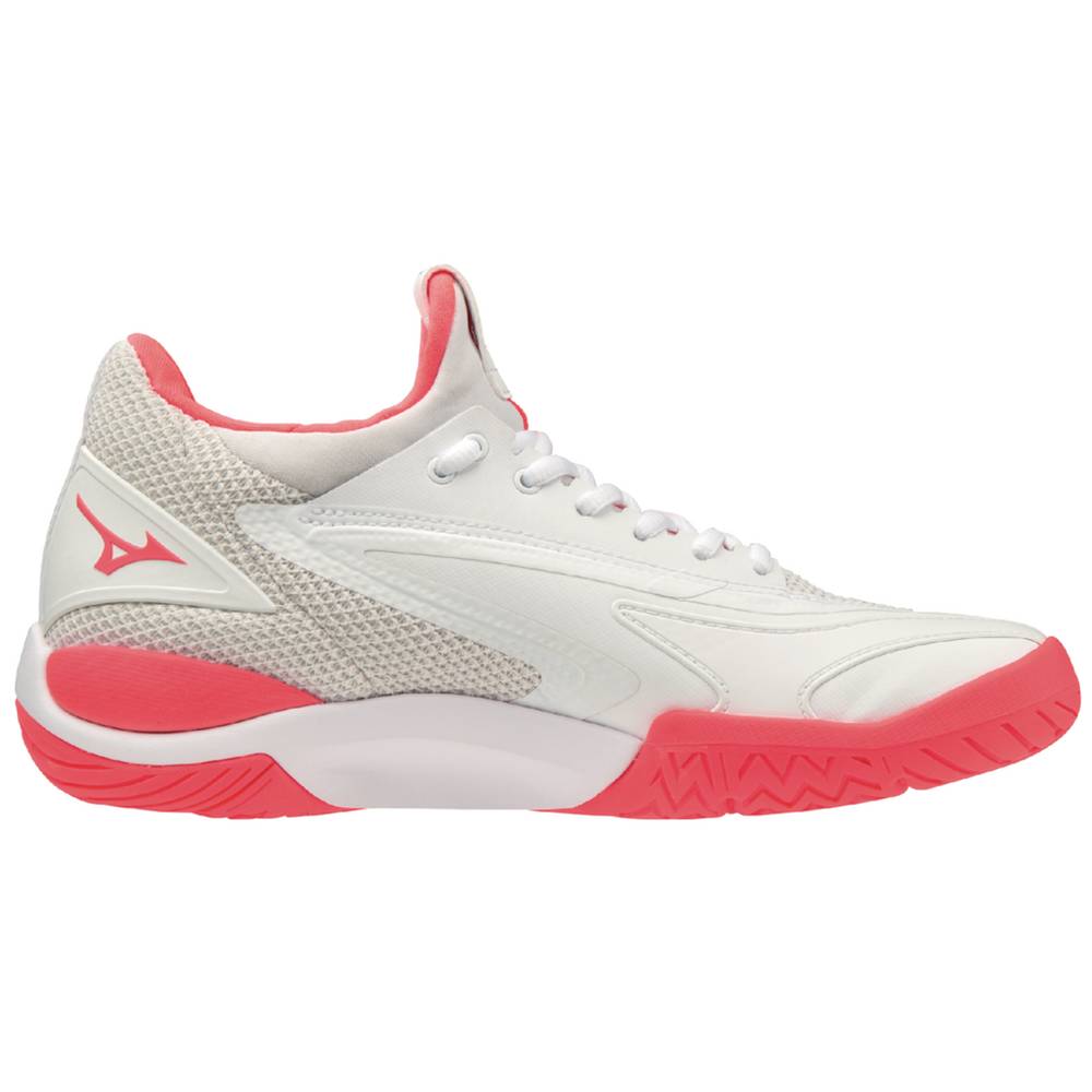 Mizuno Wave Impulse Tennisskor Dam Vita Korall | 835916BTP