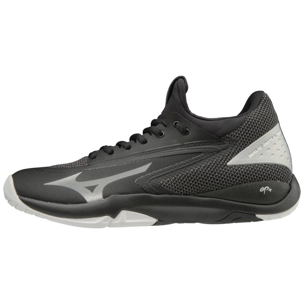 Mizuno Wave Impulse Tennisskor Herr Svarta Silver | 478526RSF