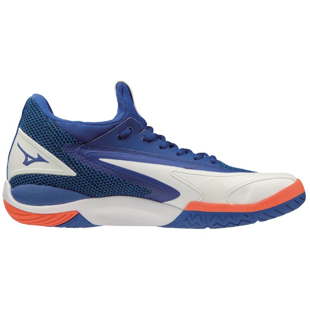 Mizuno Wave Impulse Tennisskor Herr Vita Blå | 482096ZIU