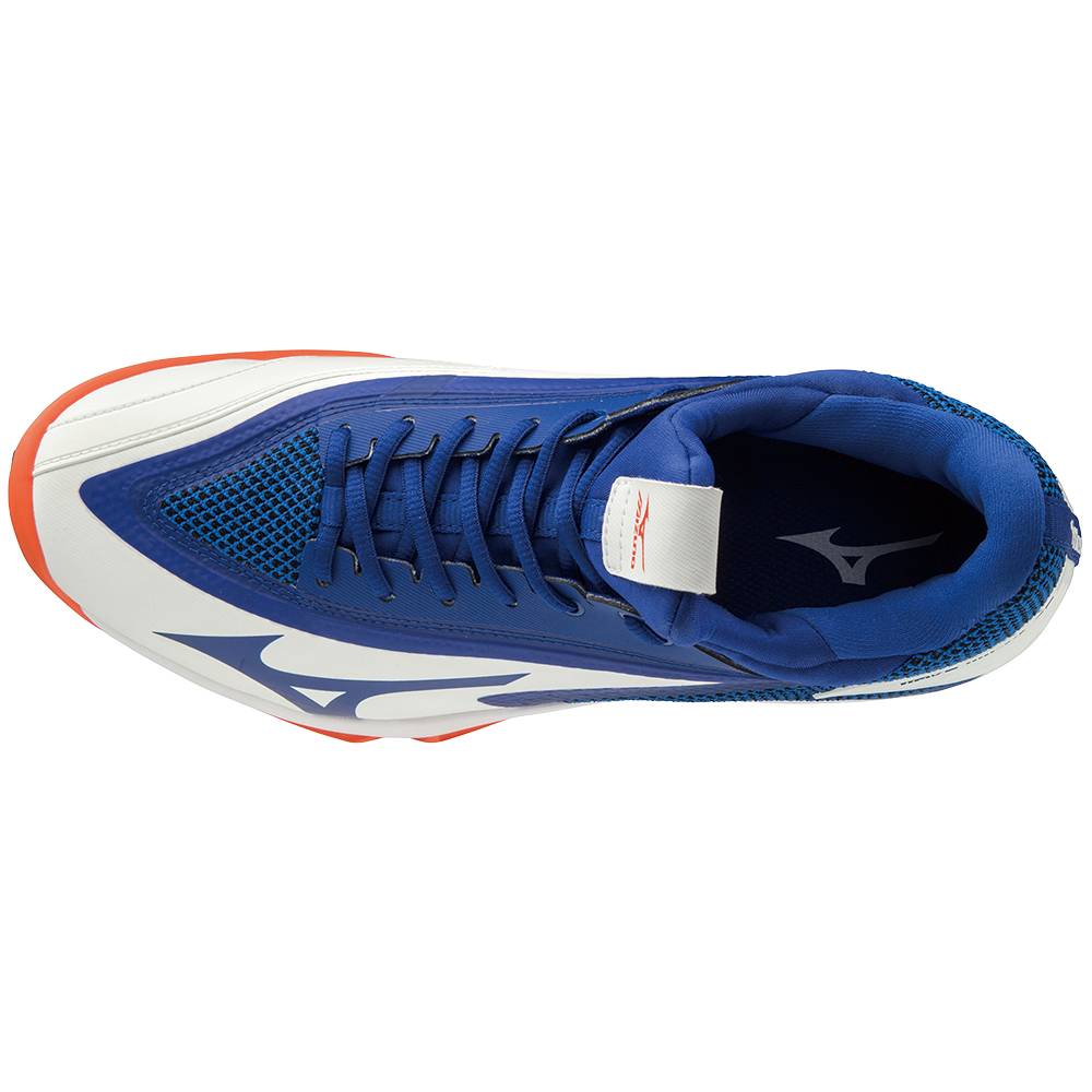 Mizuno Wave Impulse Tennisskor Herr Vita Blå | 482096ZIU