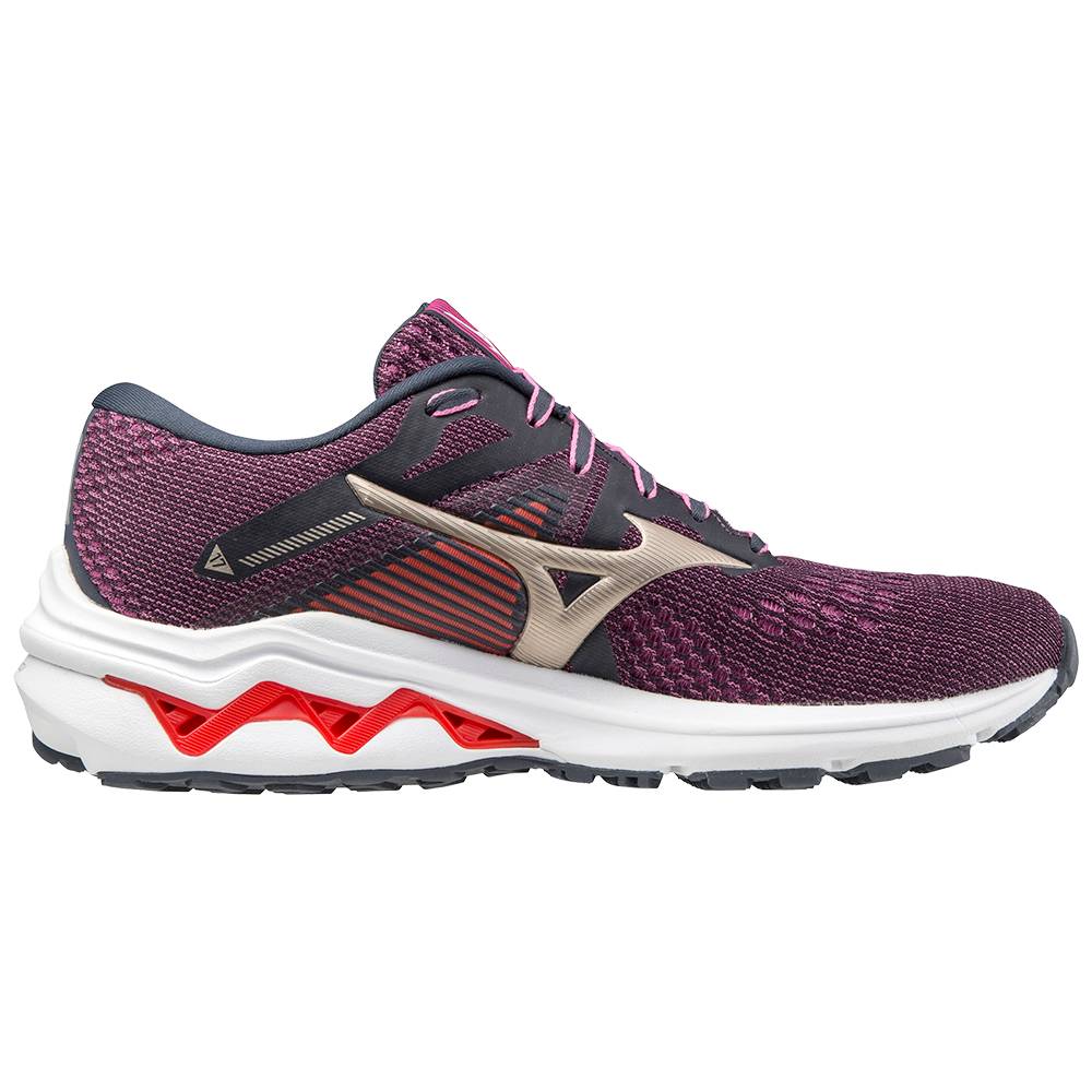 Mizuno Wave Inspire 17 Löparskor Dam Lila Vita | 879164RSC