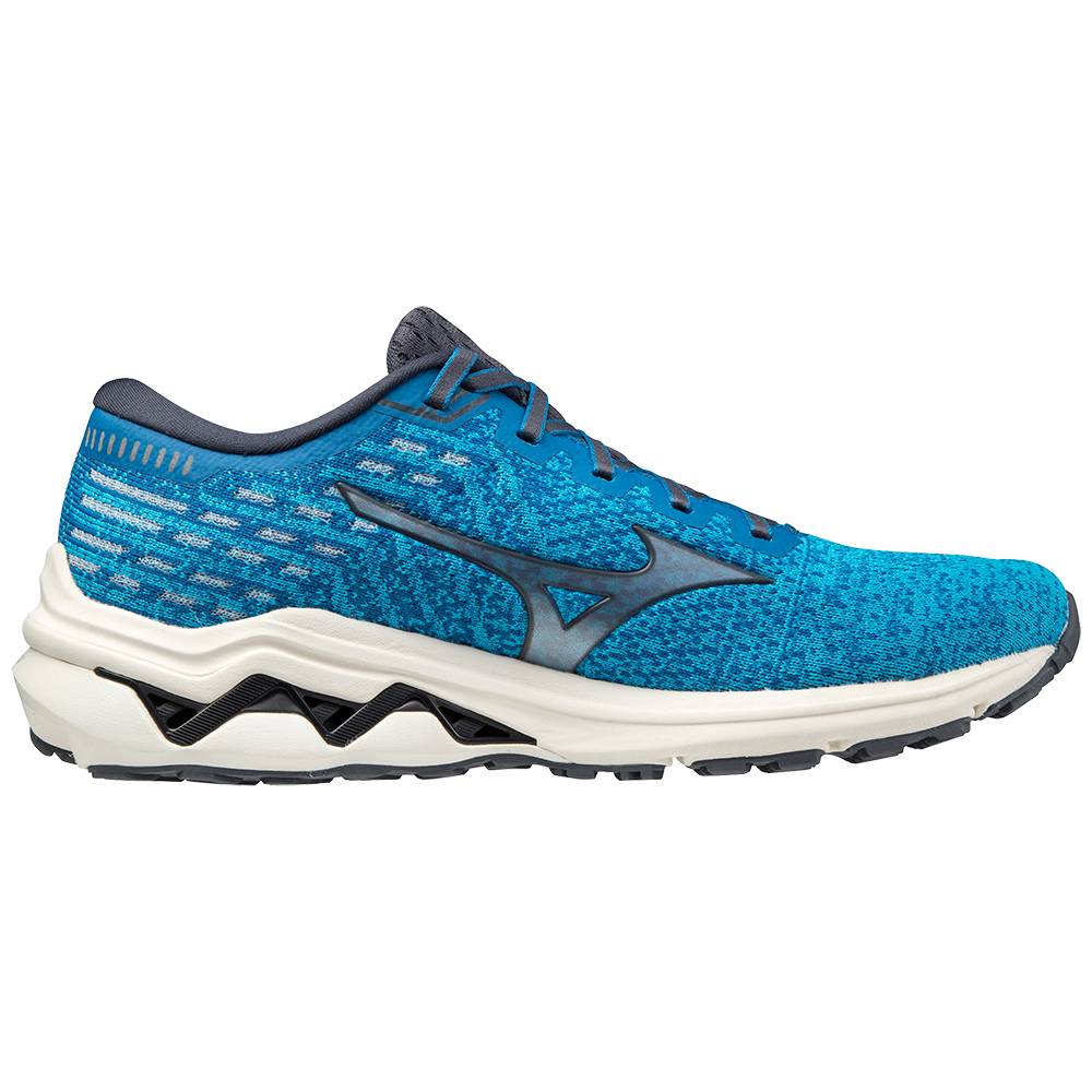 Mizuno Wave Inspire 17 WAVEKNIT Löparskor Herr Blå | 587934NRA